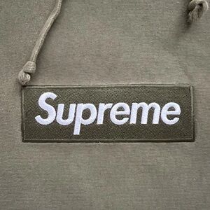 Supreme Box Logo Hoodie - Olive FW11